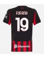 AC Milan Youssouf Fofana #19 Replika Hemmakläder Dam 2025-26 Kortärmad